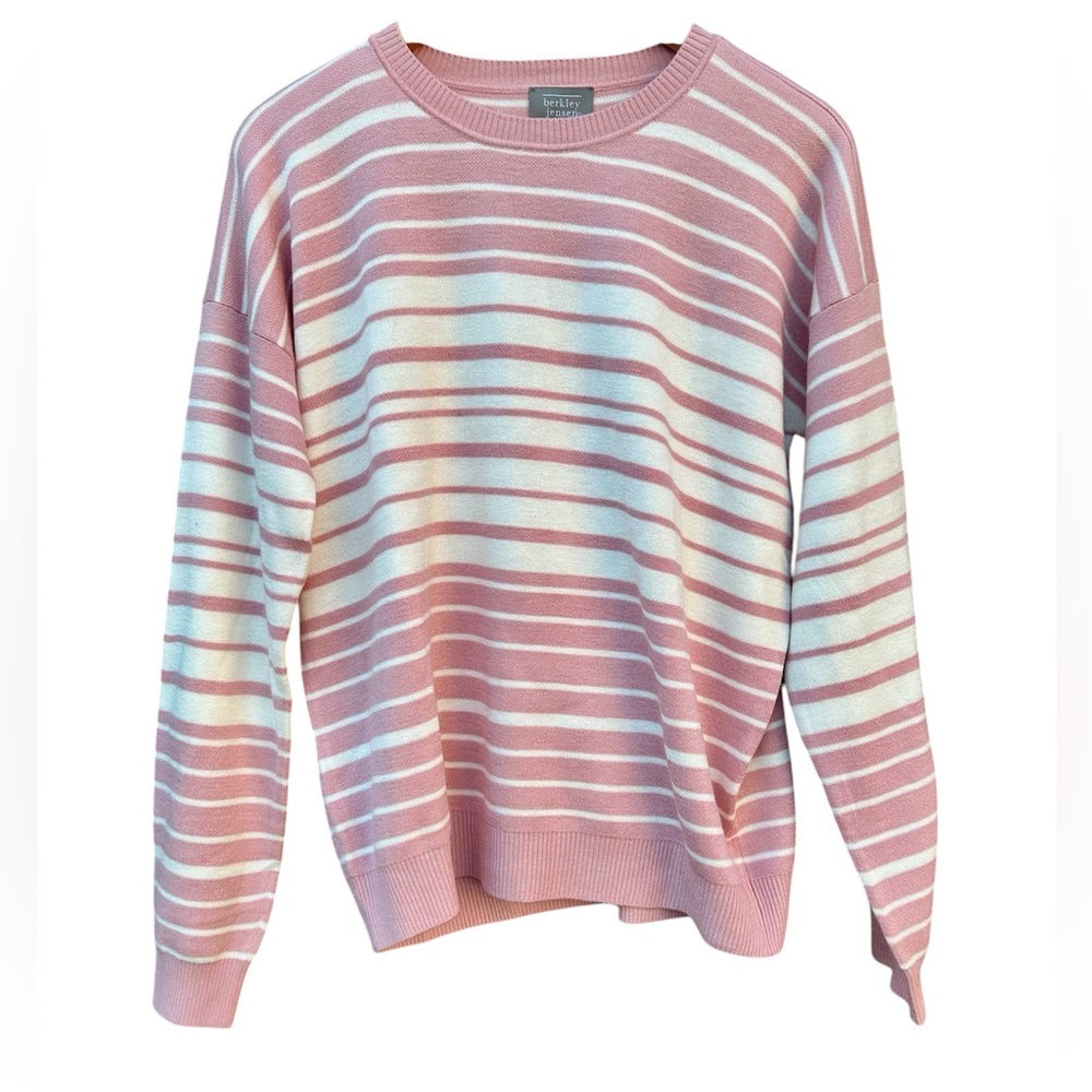 Oversized Sweater Berkley Jensen Crew Neck Womens Super Soft Sz Medium